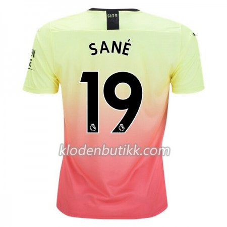 Manchester City Sane 19 Tredje Fotballdrakt 2019-2020 Kortermet
